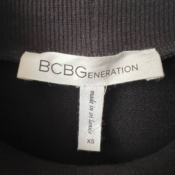 BCBG Generation Black Cold-Shoulder Dress - Picture 6 of 9